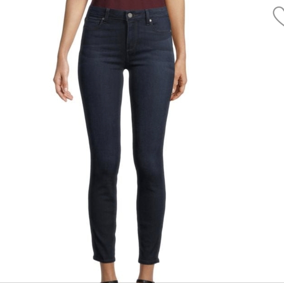 PAIGE Verdugo Ankle Dark Blue Jeans Sz 29 - Picture 1 of 11
